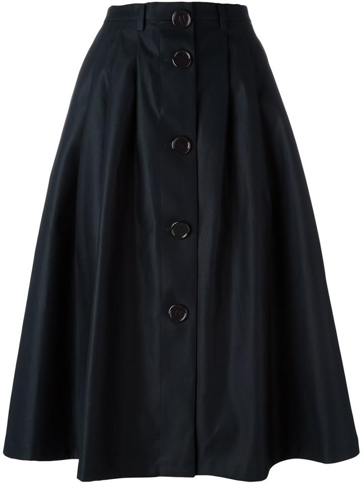 Sofie D'hoore Front Button Skirt