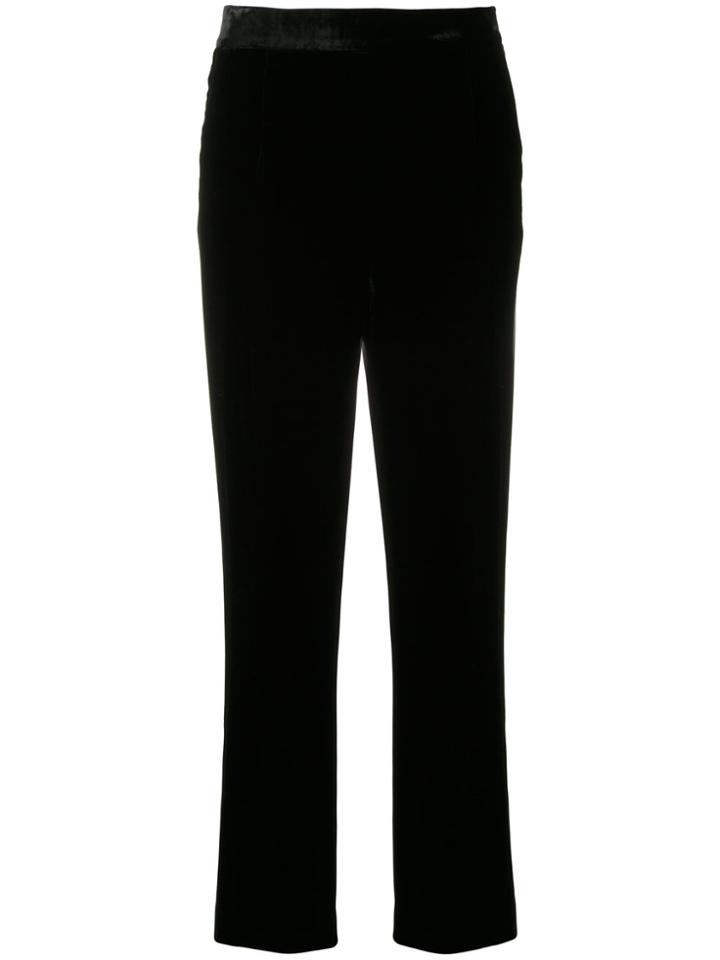 Vince Straight Leg Trousers - Black