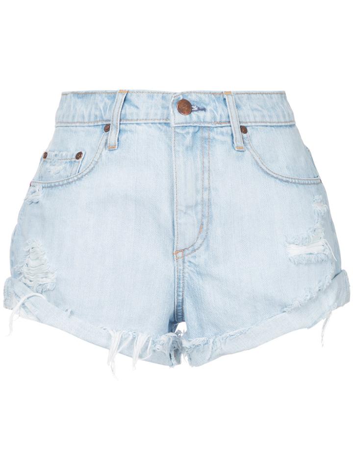 Nobody Denim Boho Short Vanished - Blue