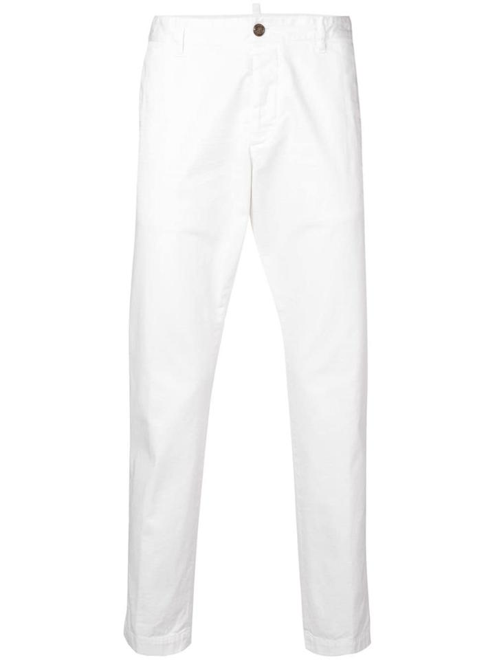 Dsquared2 Skinny Trousers - White