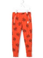 Bobo Choses Logo Print Trousers, Girl's, Size: 8 Yrs, Red