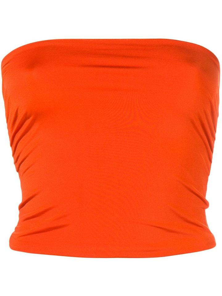 Forte Forte Stretch-jersey Tube Top - Orange