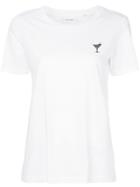 Chinti & Parker Cocktail Embroidery T-shirt - White