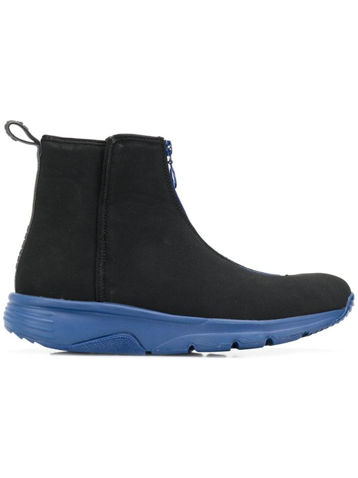 Camper Drift Zip Boots - Black