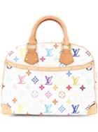 Louis Vuitton Pre-owned Trouville Hand Bag - White