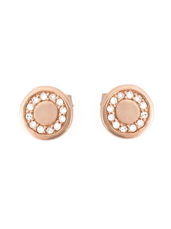Astley Clarke Mini 'cosmos' Diamond Stud Earrings - Pink & Purple