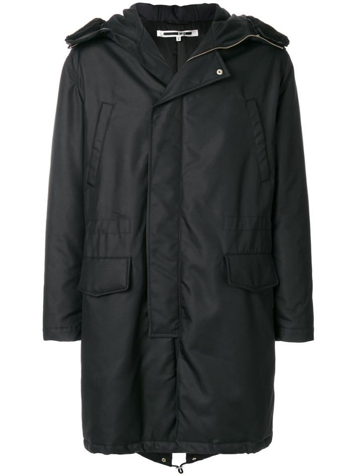 Mcq Alexander Mcqueen Casual Hooded Parka - Black