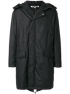 Mcq Alexander Mcqueen Casual Hooded Parka - Black
