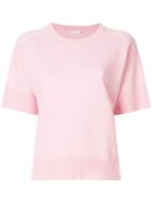 Filippa-k Crew Neck Tee - Pink & Purple