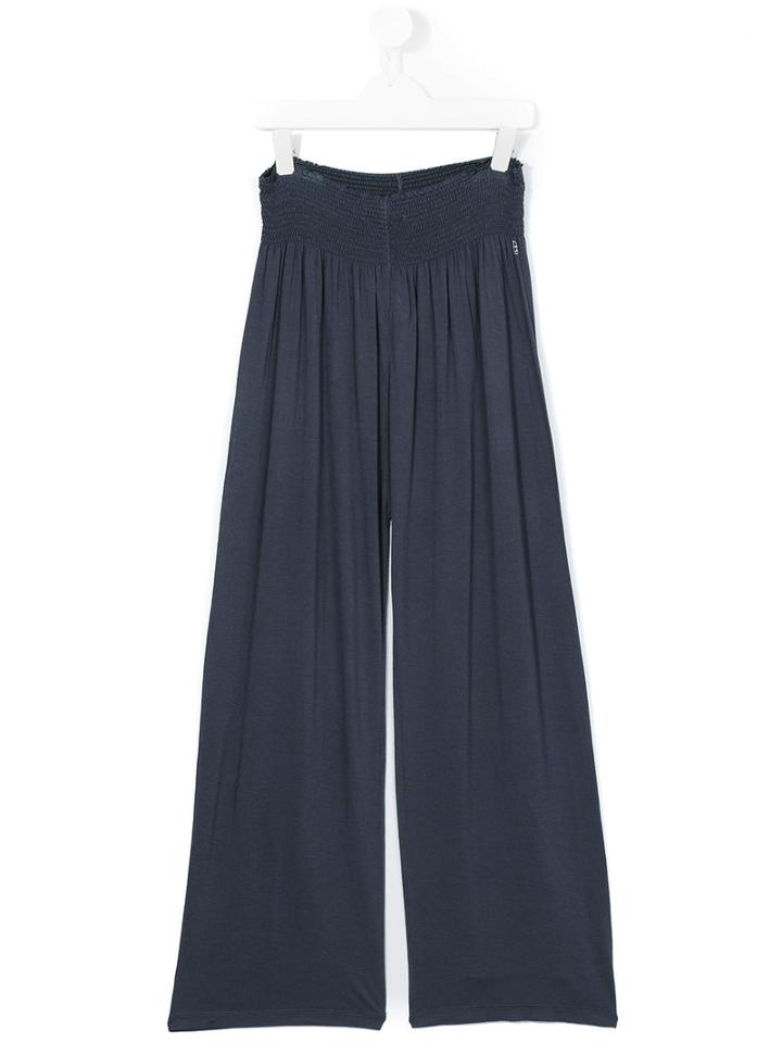 Bellerose Kids - Wide Leg Trousers - Kids - Viscose - 14 Yrs, Grey