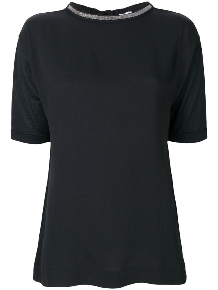 Fabiana Filippi Plain T-shirt - Blue