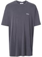 We11done Oversized Fit T-shirt - Grey