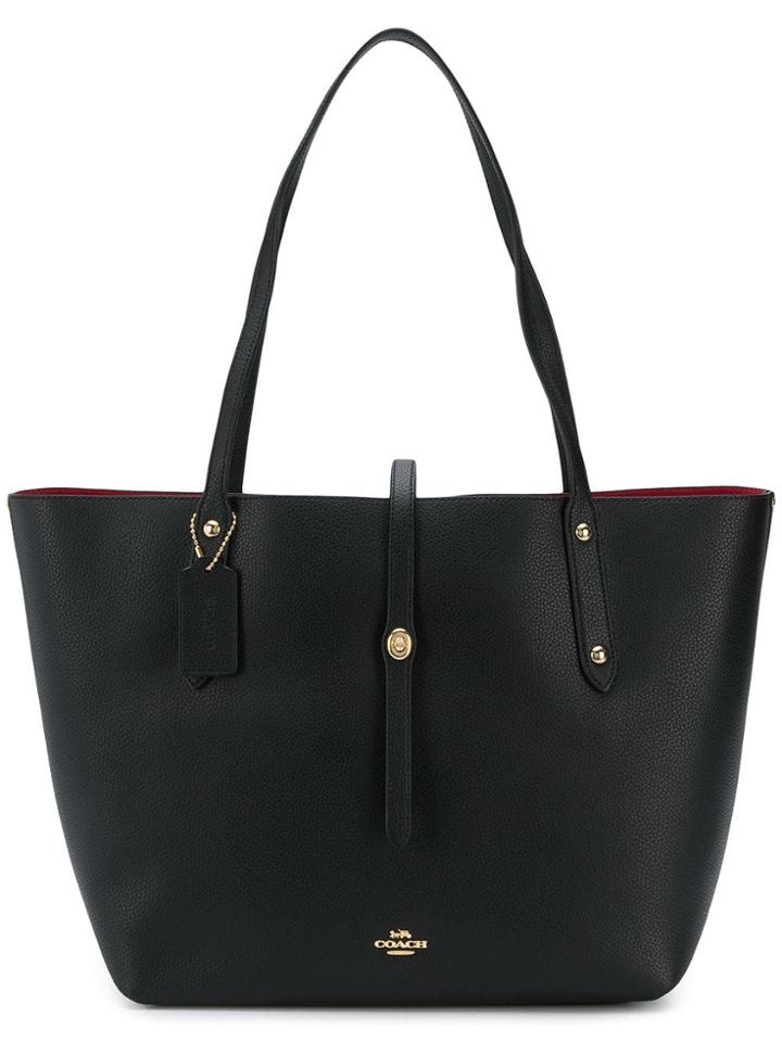 Coach Market Tote Bag - Black