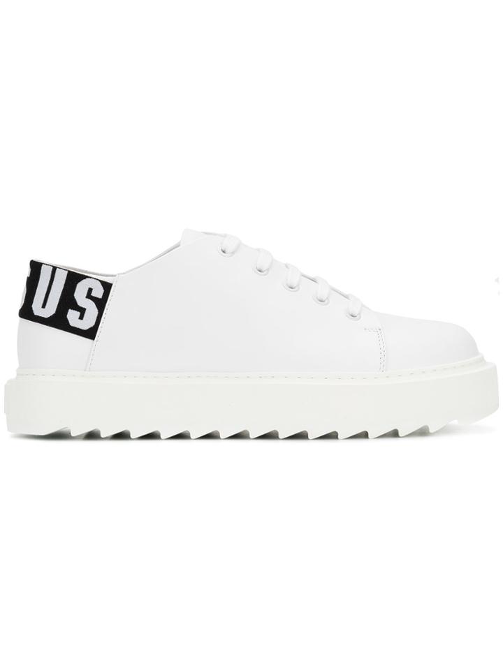 Versus Logo Platform Sneakers - White