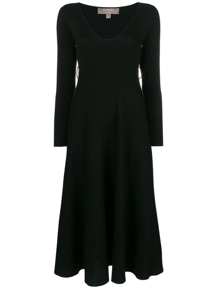 N.peal Milano Knitted Dress - Black