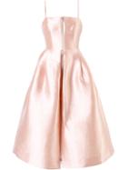 Alex Perry Maeve Mid-length Dress, Women's, Size: 14, Pink/purple, Silk/polyester
