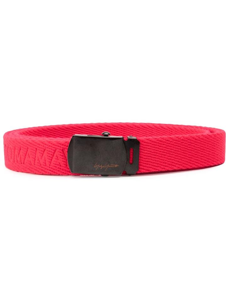 Yohji Yamamoto Flip Belt - Red