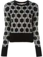 Olympia Le-tan Mononoke Jumper, Women's, Size: 40, Black, Cotton/glass