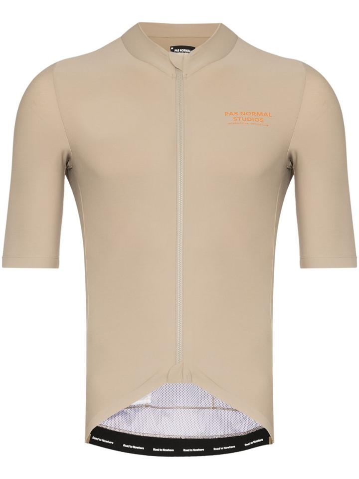 Pas Normal Studios Control Zipped Cycling Top - Neutrals