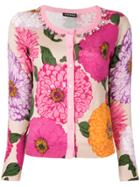 Twin-set Floral Cardigan - Multicolour