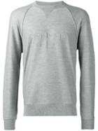 Burberry - Crew Neck Sweatshirt - Men - Cotton/viscose - L, Grey, Cotton/viscose