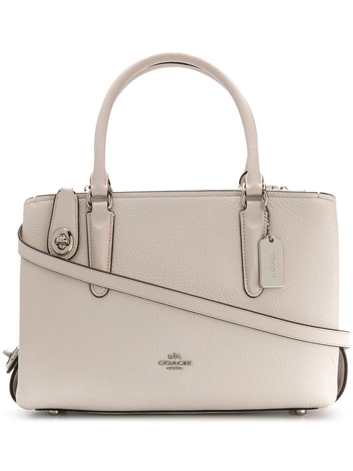 Coach Zipped Tote - Nude & Neutrals