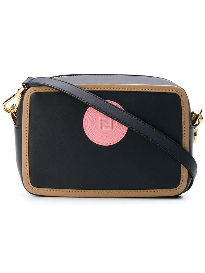 Fendi Logo Camera Bag - Blue