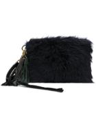 Sacai Fluffy Clutch Bag - Blue