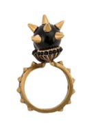 Gucci Spiked Ball Ring - Black