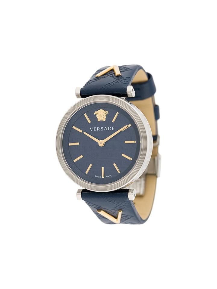 Versace Twist 36mm Watch - Blue