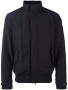 Woolrich Padded Bomber Jacket, Men's, Size: Small, Blue, Cotton/polyamide/polyester