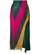 Circus Hotel - Contrast Skirt - Women - Polyester/viscose - 40, Polyester/viscose