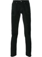 Dondup Distressed Jeans, Men's, Size: 30, Black, Cotton/spandex/elastane