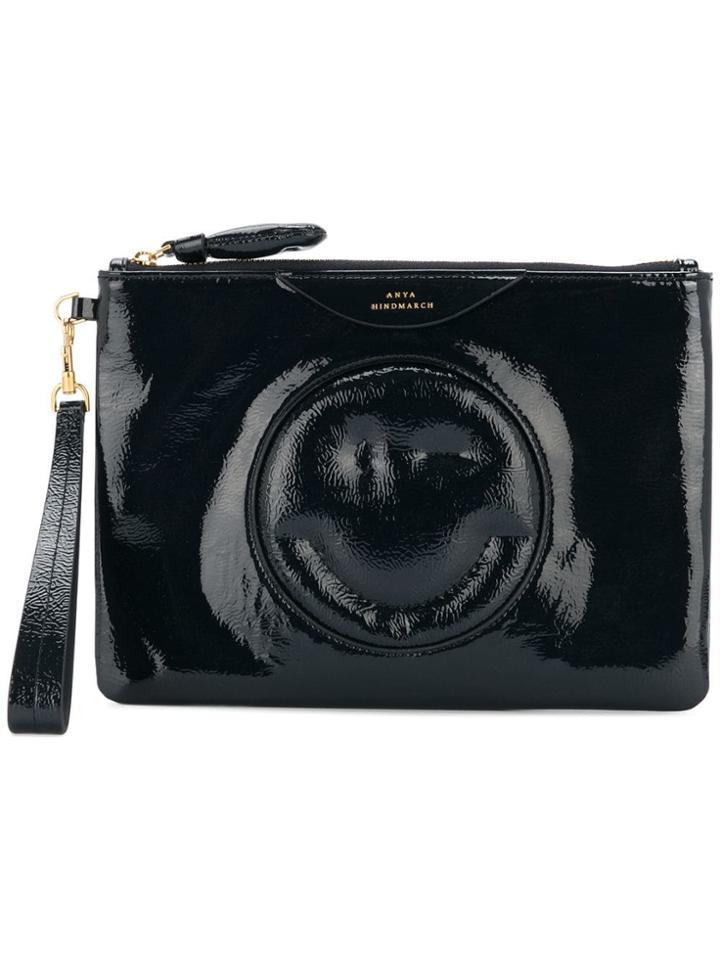 Anya Hindmarch Chubby Wink Clutch - Blue