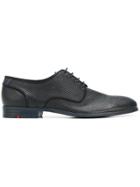 Lloyd Perforated Detail Lace-up Shoes - Black