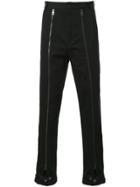 Jw Anderson Zip Detail Trousers - Black