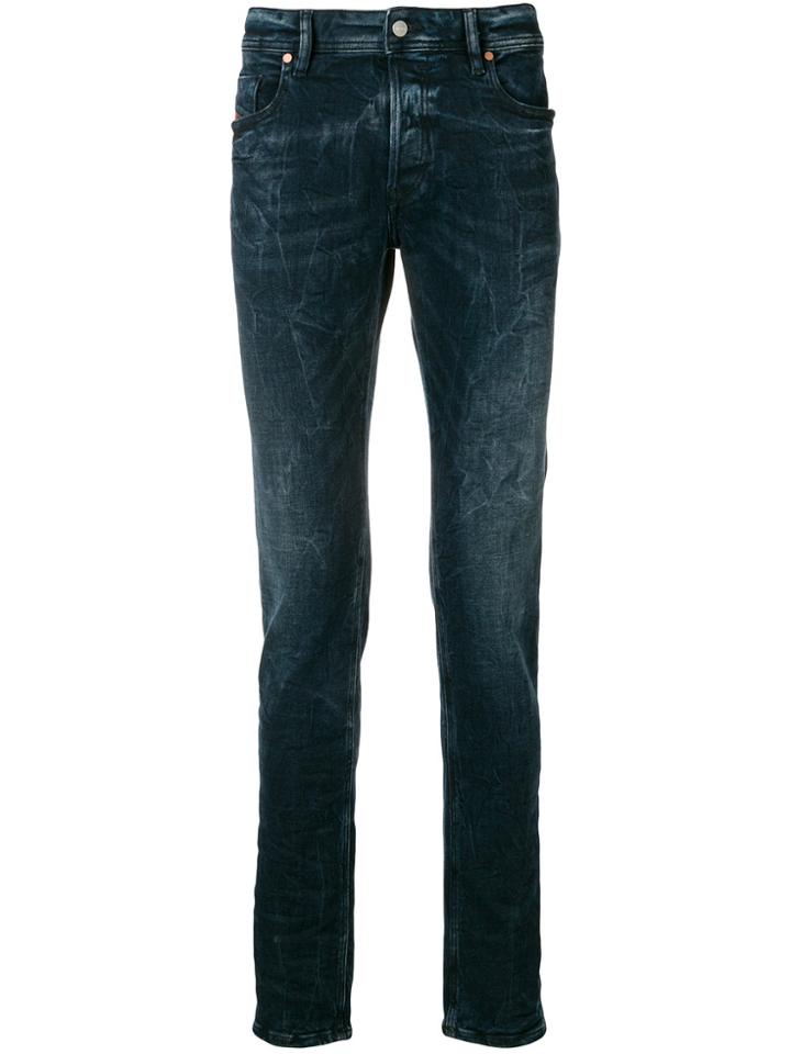Diesel Super Slim-fit Jeans - Blue
