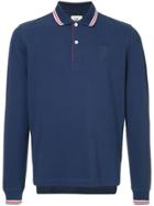 Kent & Curwen Classic Longsleeved Polo Shirt - Blue
