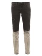 Faith Connexion Dip-dyed Jeans, Women's, Size: 29, Black, Cotton/spandex/elastane