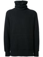 Ones Stroke Roll Neck Sweatshirt, Men's, Size: Small, Black, Cotton