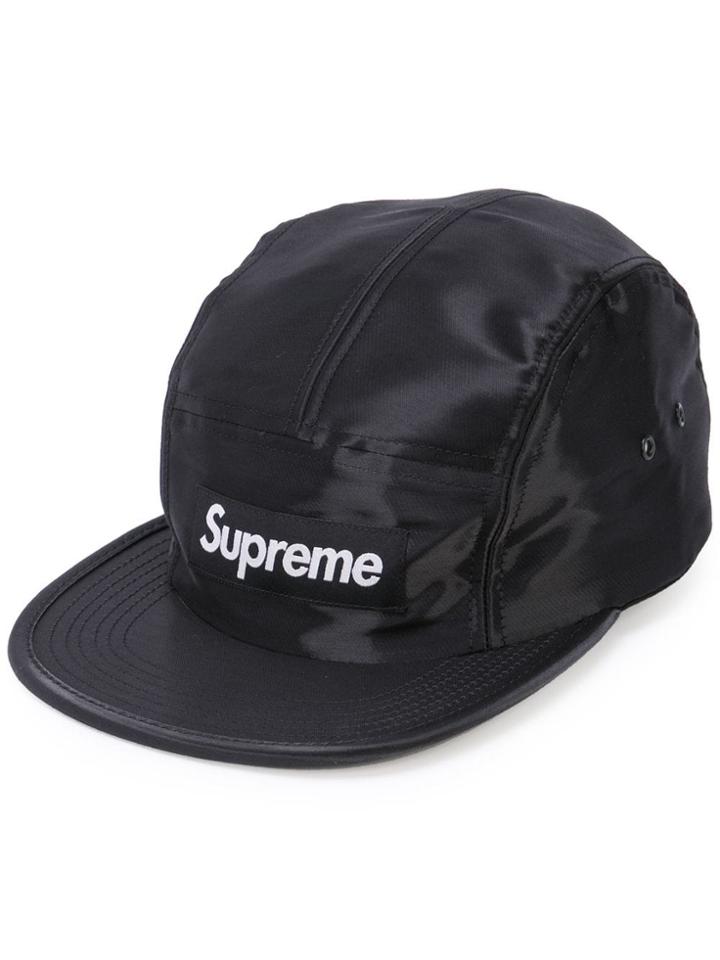 Supreme Liquid Camp Cap - Black