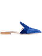 Malone Souliers Marianne Mules - Blue