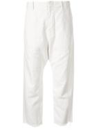 Nili Lotan Cropped Straight-leg Trousers - White