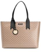 Emporio Armani Logo Monogram Tote - Neutrals