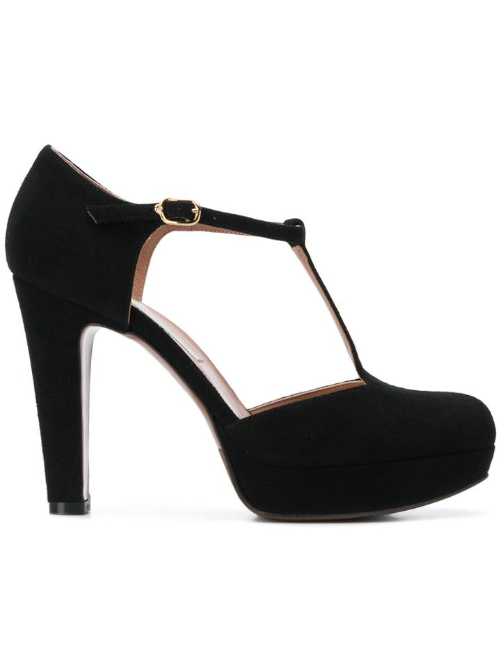 L'autre Chose Closed Toe Sandals - Black
