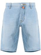 Jacob Cohen Slim Handkerchief Shorts - Blue