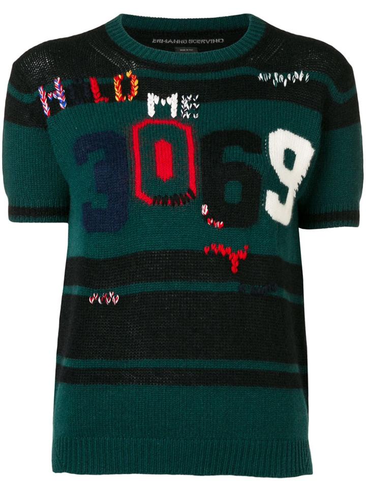 Ermanno Scervino Knit Sweater - Black