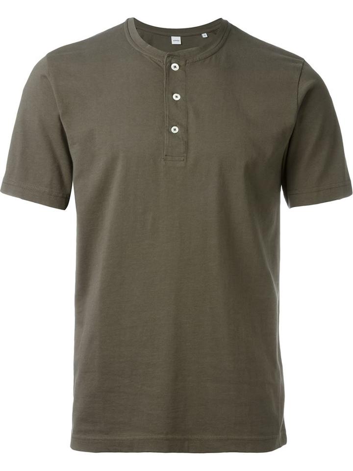 Aspesi Round Neck Short Sleeve Shirt