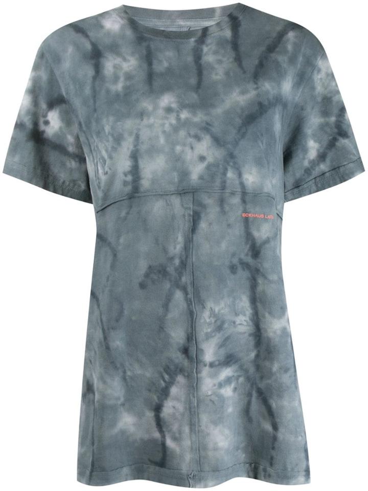 Eckhaus Latta Tie Dye T-shirt - Blue