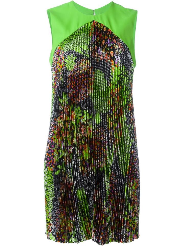 Versace 'floral Patch' Dress